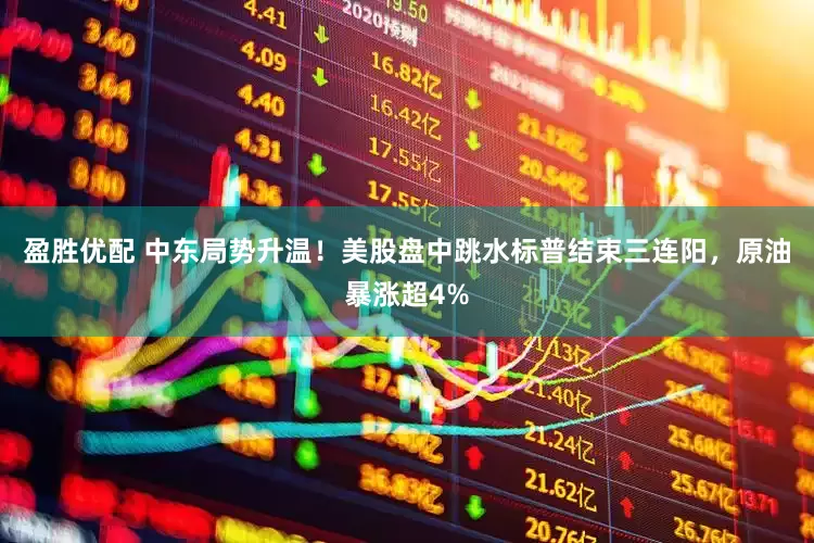 盈胜优配 中东局势升温！美股盘中跳水标普结束三连阳，原油暴涨超4%