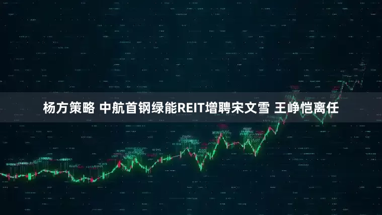 杨方策略 中航首钢绿能REIT增聘宋文雪 王峥恺离任
